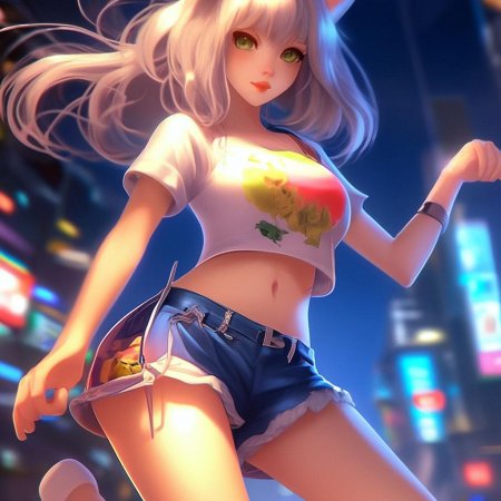 Девушка большая