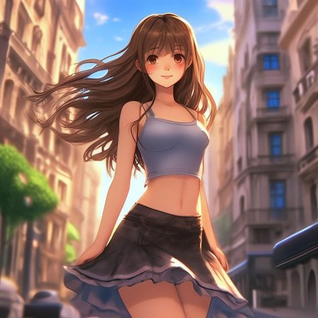 Девушки в городе