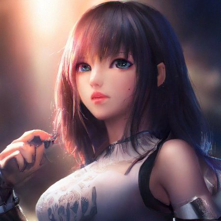 В стиле аниме