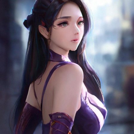 Девушка фэнтези арт