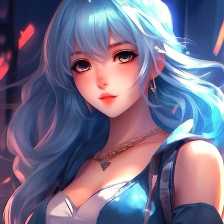 Аниме красивая девушка