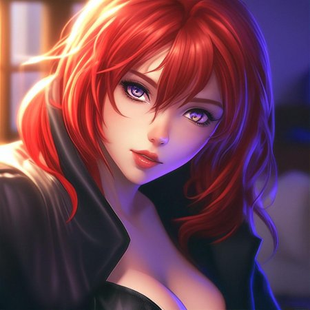 Рыжая волосы