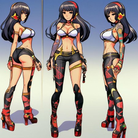 Сексуальная аниме девушка