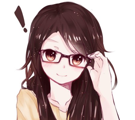 Тянка в очках