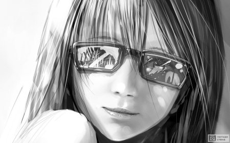 Девушка в очках