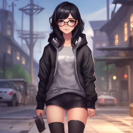 Девушки с очками