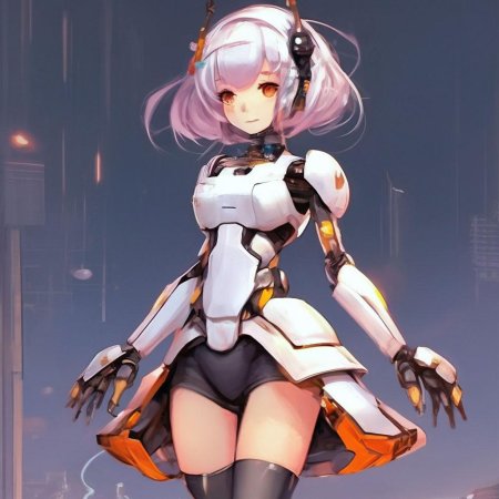 Девушка робот