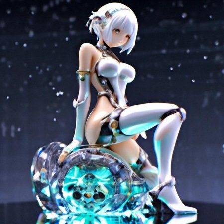 Красивая девушка робот