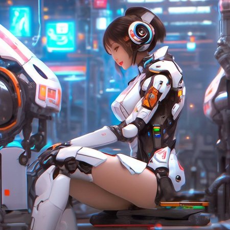 Робот девушка голая