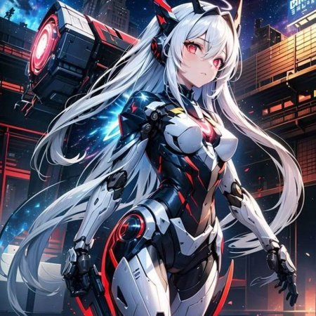 Девушка робот аниме
