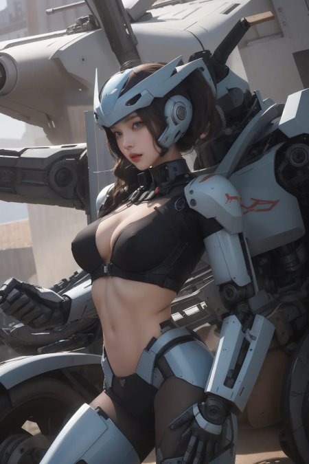 Боевые sexy роботы