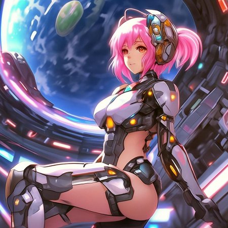 Девушка киборг аниме