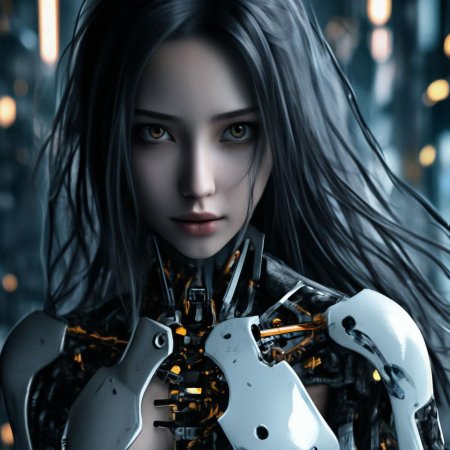 Киборг девушка