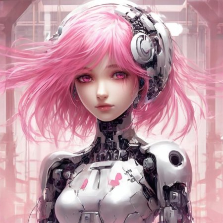 Девушка робот