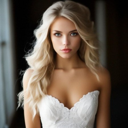 Невеста блондинка