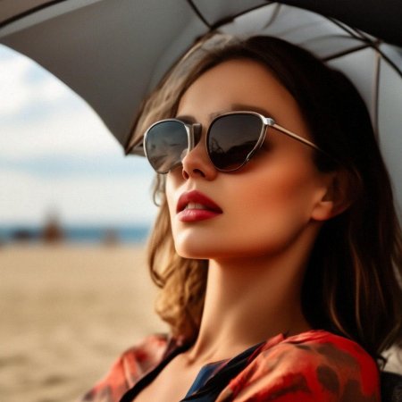 В солнцезащитных очках