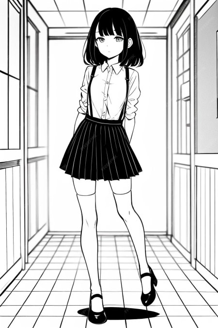 Аниме для срисовки