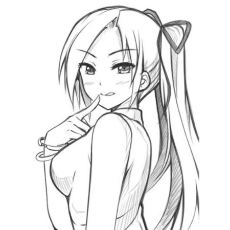 Аниме карандашом