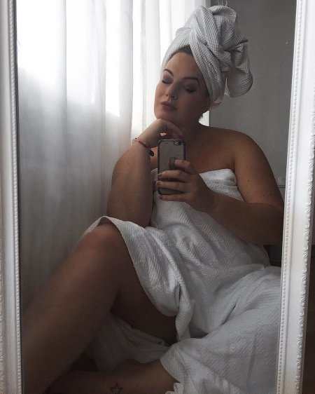 Селфи в полотенце