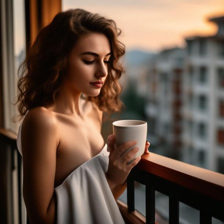 Кофе девушка