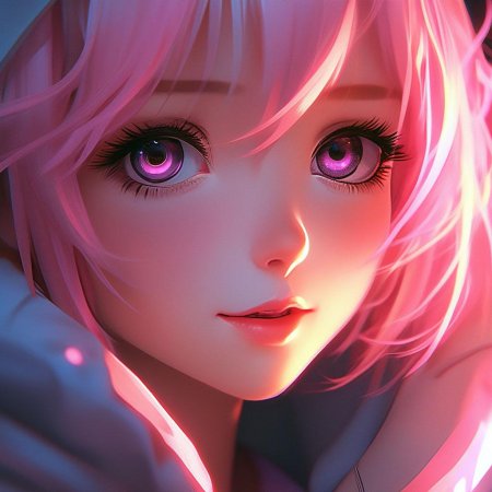 Розовый глаз