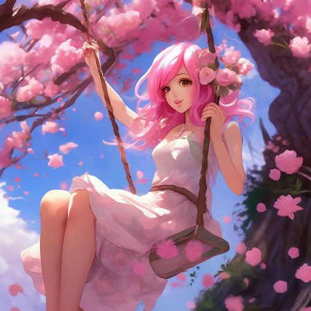 Розовые волосы