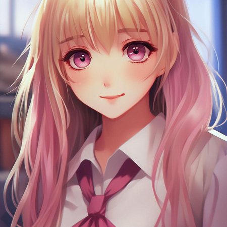 Милое лицо аниме