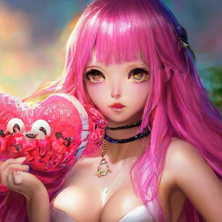 Аниме девочки с большими