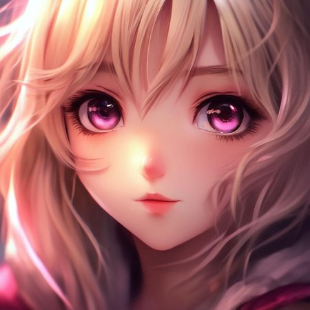 Глаза аниме девушек