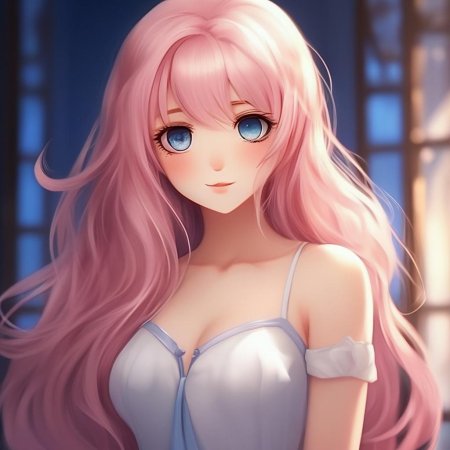 Красивая аниме девочка