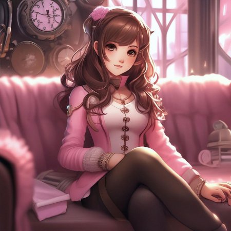 Аниме красивая