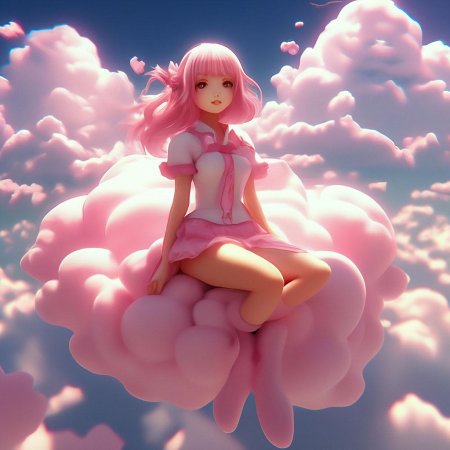 Розовое облако