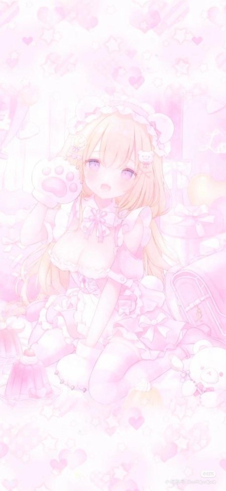 Аниме розовая