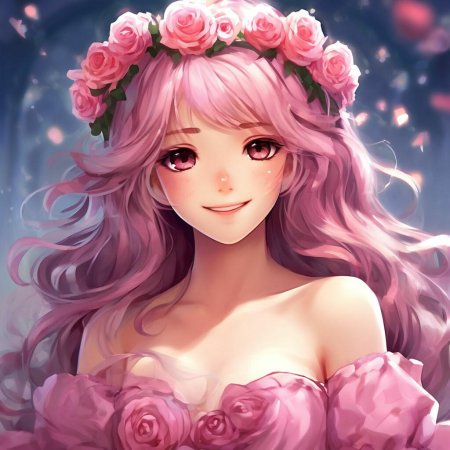 Аниме с розовыми волосами