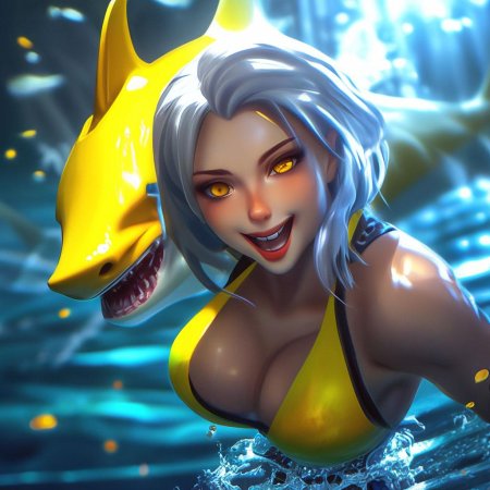 Акула красивая