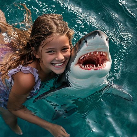 Плавать с акулами