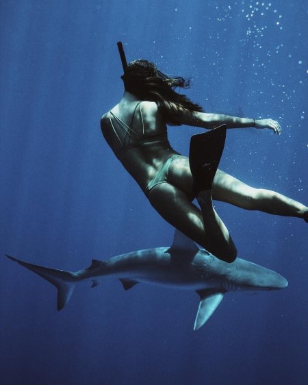 Фридайвинг девушки