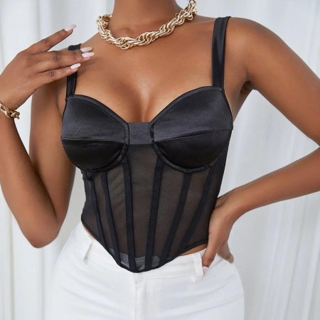 Бюстье из атласа