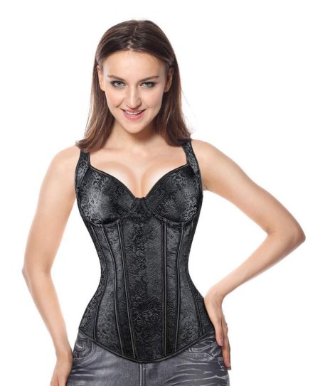 Корсет с чашечками