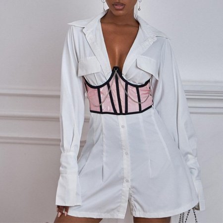 Корсет под грудь