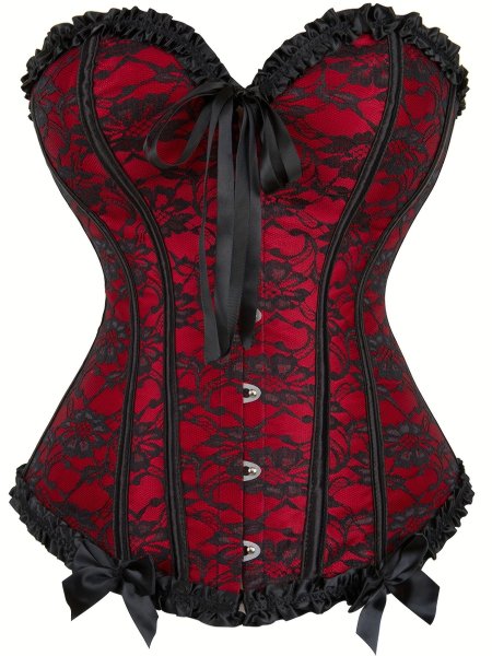 Корсет в цветочек