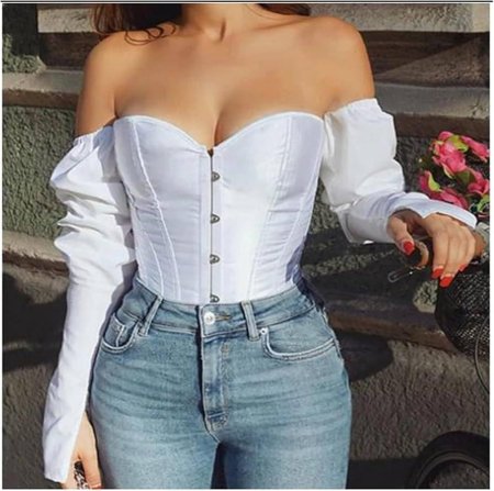 Корсет с рубашкой