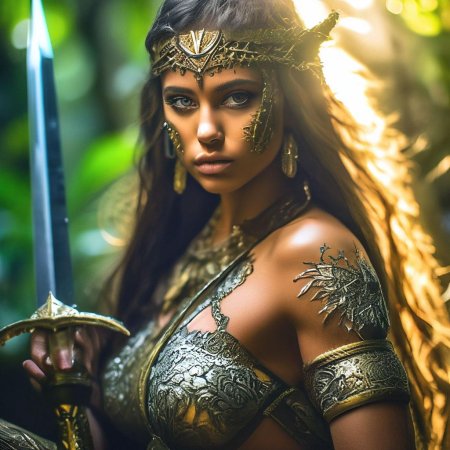 Девушка амазонка