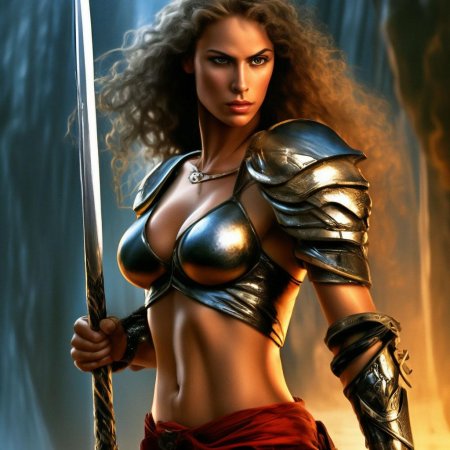 Девушки воины