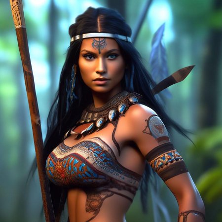 Девушка амазонка