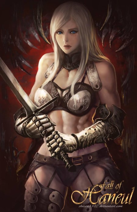 Девушки воительницы