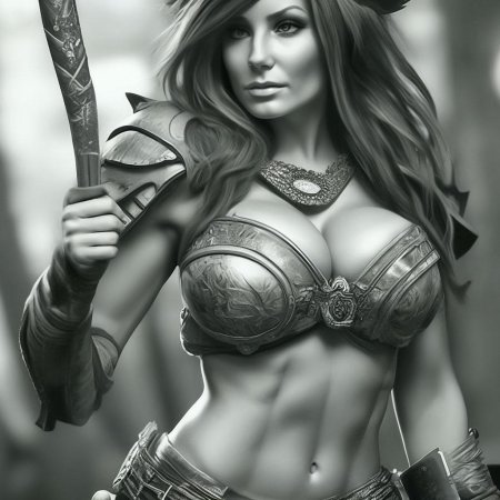 Девушка воин