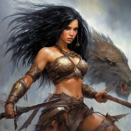 Амазонка воин
