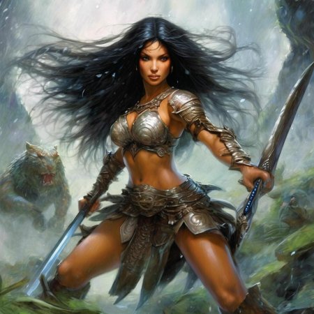 Амазонка воительница