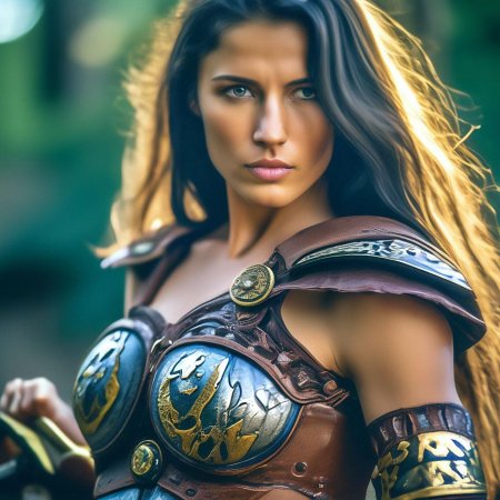 Воин девушка